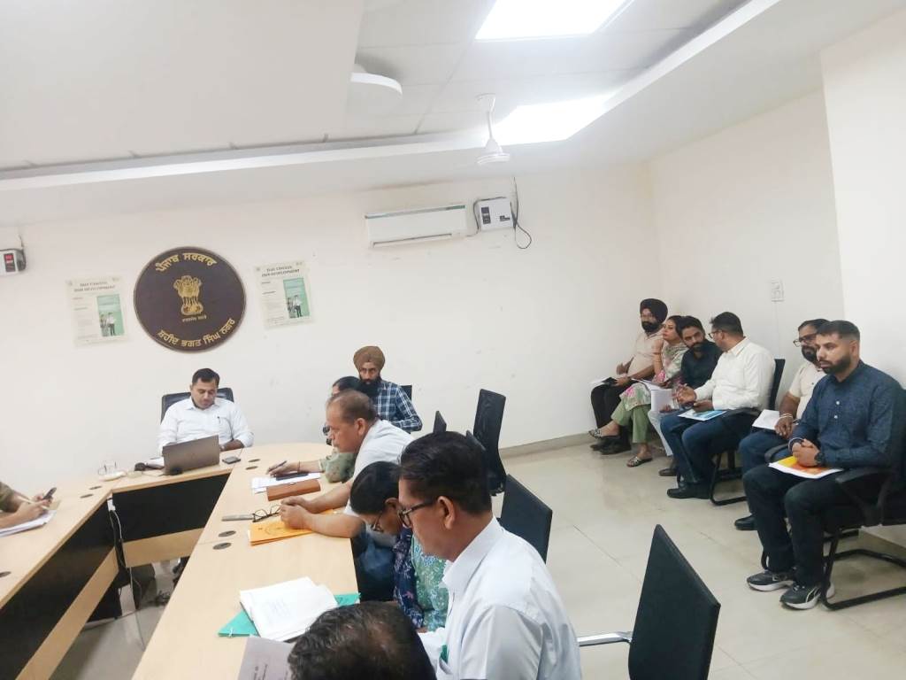 Meeting regarding pending grievances on the PGRS portal